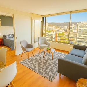 Departamento en mejor ubicación de Viña piscina climatizada y parking privado