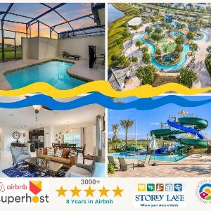 3065 - 5BR w Pool 10min Disney 2 Water Parks