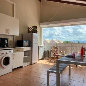 Studio moderne vue mer à Les Trois-Îlets 20 m²