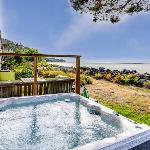 Fish From Your Back Yard! Ocean & Bay View! Hot Tub! Red Door House