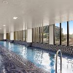 Chic 1-Bed with Pool by River Ferry & Amenities 