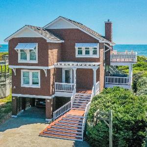Sunday Drive - Nags Head MP 15 Oceanfront Private Walkway to Beach Pool Hot Tub