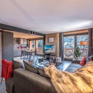 Appartement élégant à Méribel avec balcon et Wi-Fi - FR-1-688-99