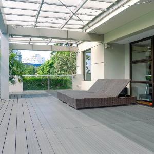 Apartment 3BR with River View in City Center at Sumatra36 Surabaya By Travelio