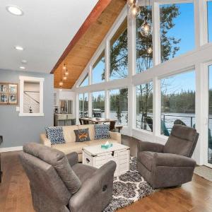Lakefront Escape with Fire Pit and Views