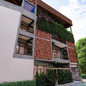 Blue Sky Villa 2 Ahangama Modern Luxury Villa with Terrace AC Ocean View & Outdoor Dining Stunning Ahangama City View for Couples & Families