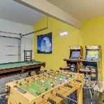 Arcade game room 2 king beds ev chargers Henderson