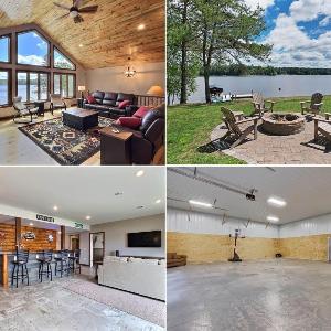 Northwoods WI 6BR Lakefront Cabin Retreat on Lake Nokomis - Minnohawk Lodge