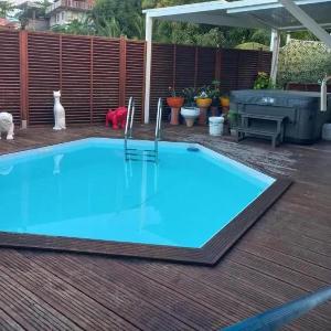 Appartement avec piscine privée à Rivière-Pilote 45 m²