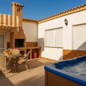 El Palmar Terraza y Jacuzzi exterior agua caliente cerca de la playa