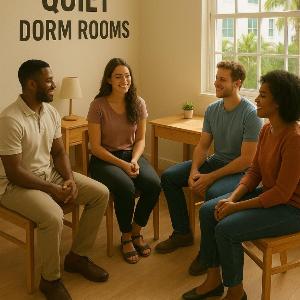 Peace and Quiet Dorm Rooms - Free Breakfast DIY Waffles - Free Dinner - Free Coffee - Longterm Ok!