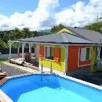 Maison confortable avec piscine à Goyave