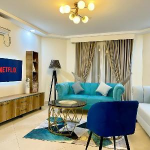 Chic Turquoise Apt - Self Checkin  Imtiaz Mall & Dining