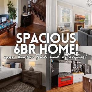 Spacious 6BR Home Near Bourbon Trail & Attractions