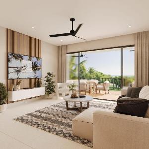 Elegant LUX 2BR 3mins to Beach Pool & Deck
