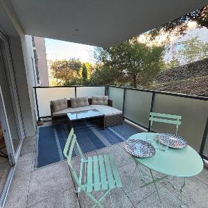 Deux pièces à Sète - Terrasse Parking WiFi - FR-1-338-633