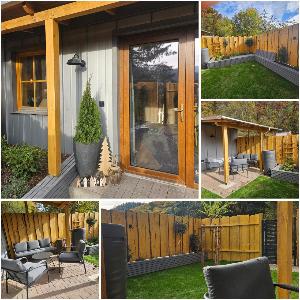 Ferienwohnung am Wald mit Garten