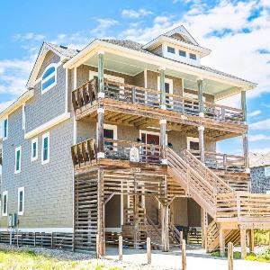 High Cotton - Nags Head MP 10 Oceanfront Ocean View Elevator Hot Tub Gourmet Kitchen