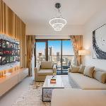 Luxury 2 bed 5 mins walk to Dubai Mall and Burj Khalifa