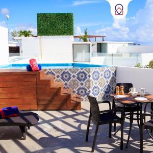 Penthouse with Private Jacuzzi in Tulum 3 Bedrooms