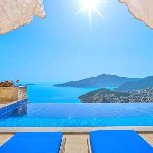 Kalkan 3 bedroom Luxury villa with private pool hot tub