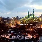 Panorama Balcony Studio Danube River Great Market Hall Budapest Budapest 