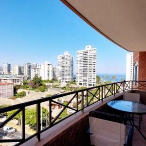 Viña del Mar! 2 habitaciones 5 personas Vista al Mar