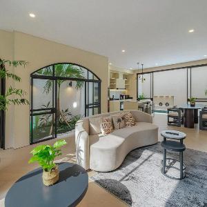 Chandler Berawa - Bright & Stylish 2BR Getaway near Berawa Beach