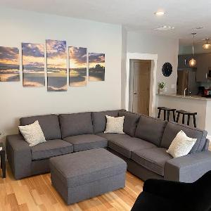 3BR Downtown with Private Garage-Walk to Mass Ave-Family Friendly