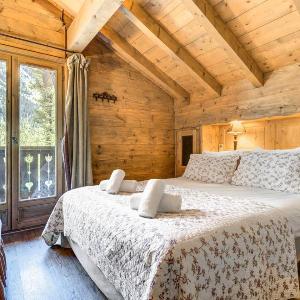 Michka - Chalet 500m Flegere Cheminee Jardin Vue 180