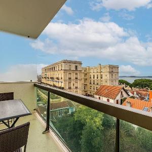 Appartement T3 spacieux avec parking balcons à 20m de la plage d'Arcachon