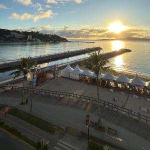 Cobertura frente mar em Itapema