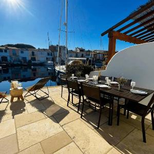 Maison moderne 4 ch climatisée avec Wi-Fi à Port Grimaud - FR-1-868-25