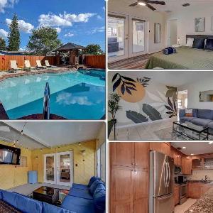 Family 5BR Tampa Home W Heated Pool 1 Mile to Stadium