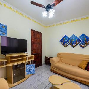 Apartamento a 550 m da praia com Wi-Fi e Garagem