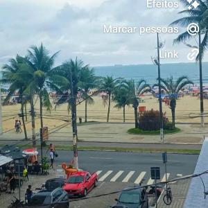 Pé na areia