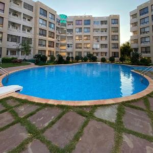 Serene Hill view 1BHK I Pool & Gym I Udaipur