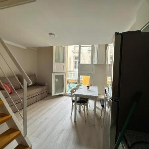 LOFT in Historic Convent with Balcony & Patio View