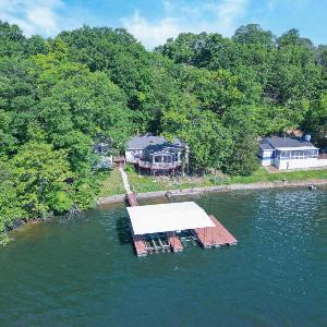 Lakefront Family Home Private Dock with Huge Views