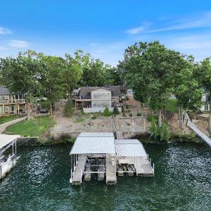 Lakefront Home Private Dock with Main Channel View