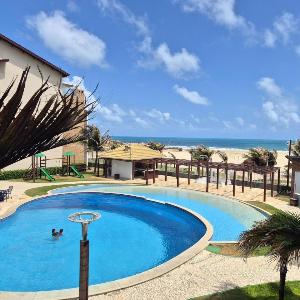 Apartamento Pé na Areia ao lado do Beach Park no Porto das Dunas