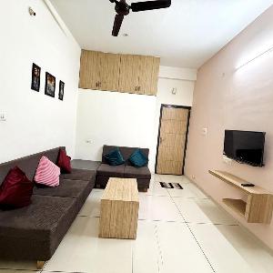 Aura of Calm Couple Friendly 1bhk