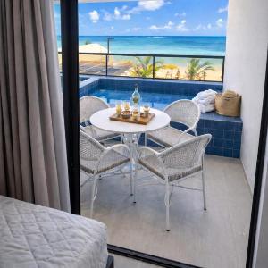 Pé na areia em Tamandaré com piscina privativa e vista mar Prime Beach