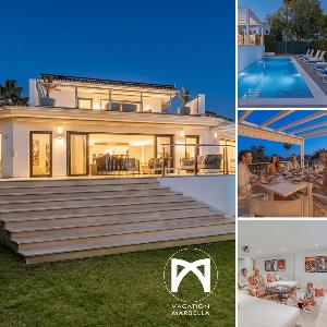 VACATION MARBELLA I Villa Sharma Sea View Villa Prime Location Heated Pool Sauna Cine & Entertainment Room Close to The Beach and Puerto Banus