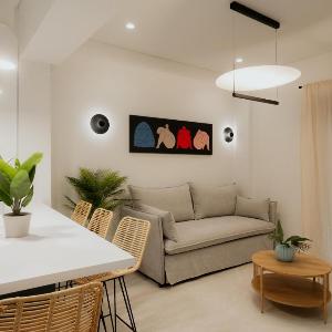 Modern 1BR Designer Suite by the Metro