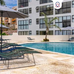 Family Apartment with Pool in Las Playas Acapulco