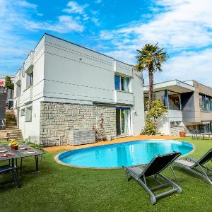Lugano Lake View Villa with Private Pool