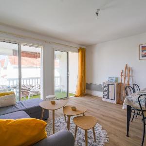 Appartement lumineux à 160m de la plage - 6 pers. - FR-1-319-630