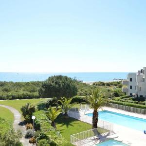 Appart Studio front de mer et piscine 4 couchages SAINT CYPRIEN SC080-716