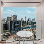 Peninsula One High Floor Apartment with beautiful Burj Khalifa and Canal Views